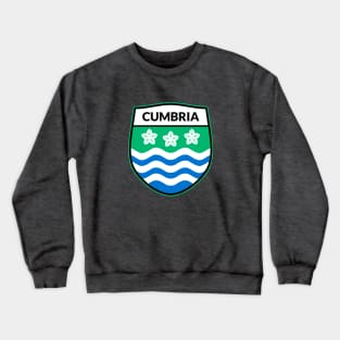 Cumbria Flag Badge Crewneck Sweatshirt